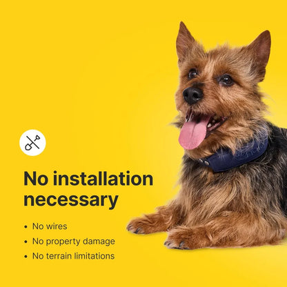 Collar 4, All New GPS Wireless Dog Fence & Training Collar with Real-Time Tracking, Waterproof, One Size (4 Colors)