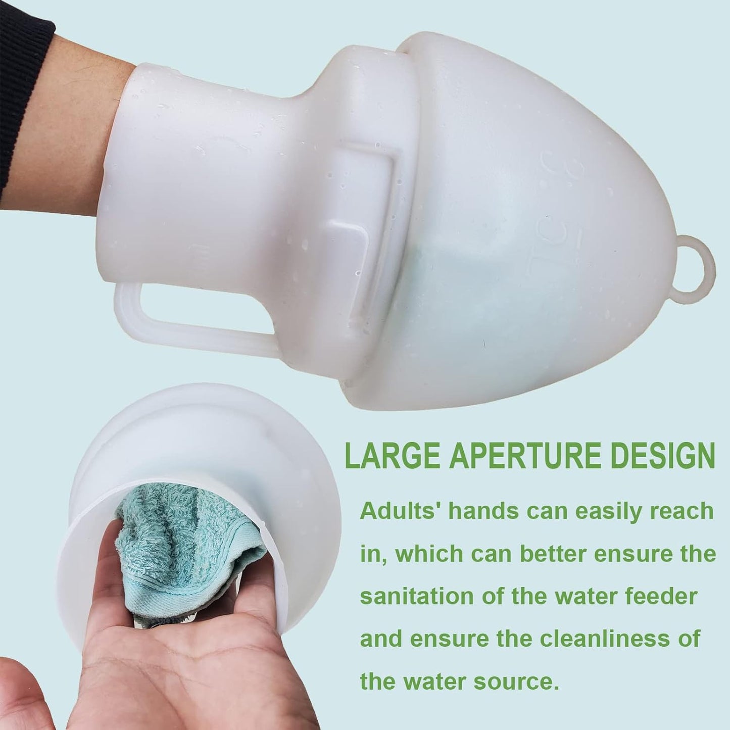 Pigeon Water Dispenser Drinker Bird Water Drinker Automatic Feeders Water Dispenser Dove Drinker Chicken Duck Quail (1.5L)