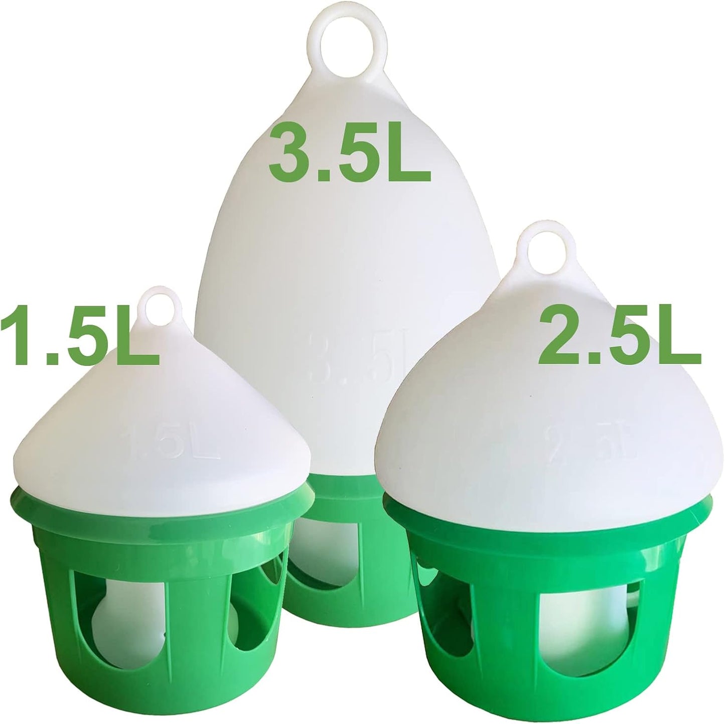 Pigeon Water Dispenser Drinker Bird Water Drinker Automatic Feeders Water Dispenser Dove Drinker Chicken Duck Quail (1.5L)
