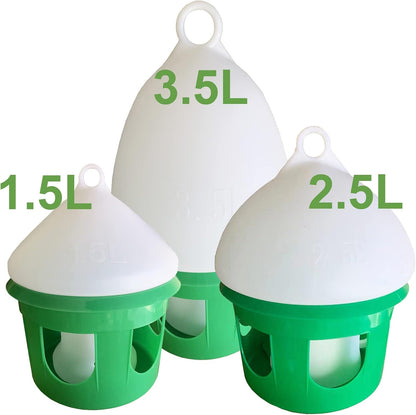 Pigeon Water Dispenser Drinker Bird Water Drinker Automatic Feeders Water Dispenser Dove Drinker Chicken Duck Quail (1.5L)