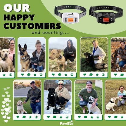 GPS Dog Fence - Wireless Fence for Dogs, from 33 up to 1000 Yards Coverage Area