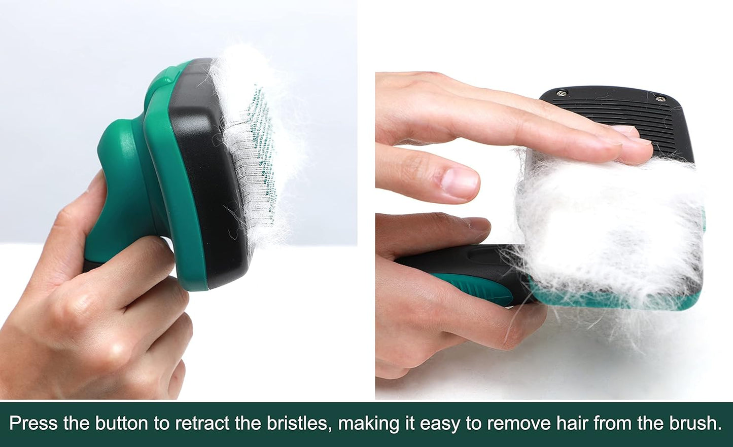 Pets Self Cleaning Slicker Brush Grooming Comb Deshedding Tools for Dogs and Cats